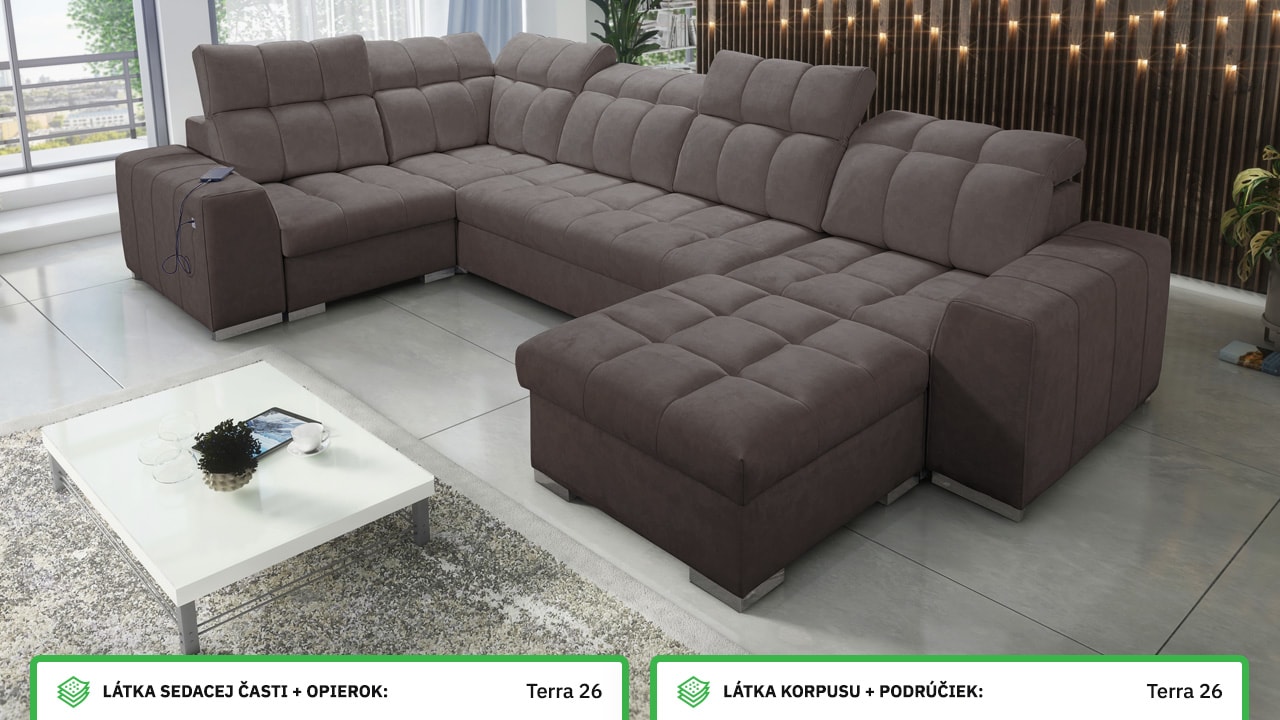 Sedacia súprava PAGANNI IV Farebné prevedenie