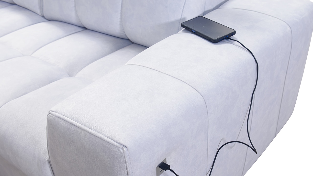 Rohová sedačka PAGANNI IX Detail