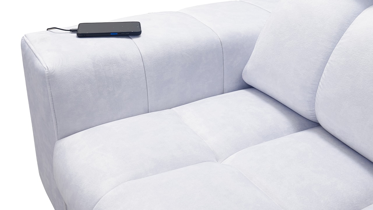 Rohová sedačka PAGANNI XII Detail