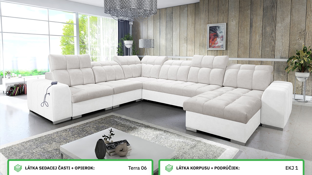 Sedacia súprava PAGANNI VIII Farebné prevedenie