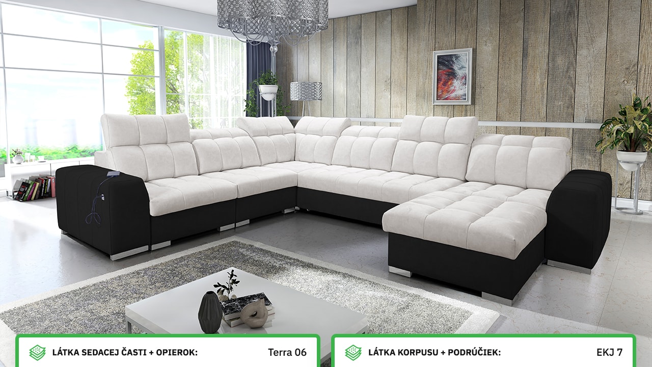 Sedacia súprava PAGANNI VIII Farebné prevedenie