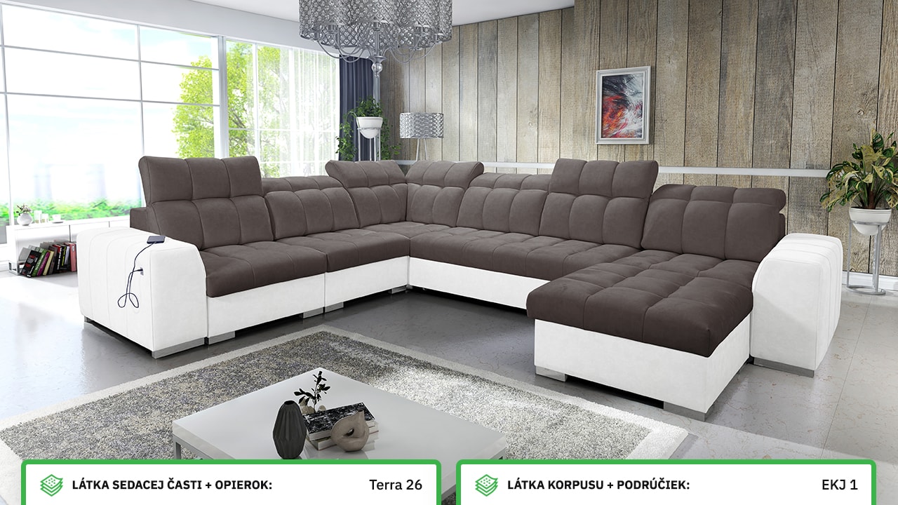 Sedacia súprava PAGANNI VIII Farebné prevedenie