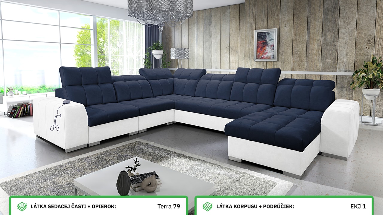 Sedacia súprava PAGANNI VIII Farebné prevedenie