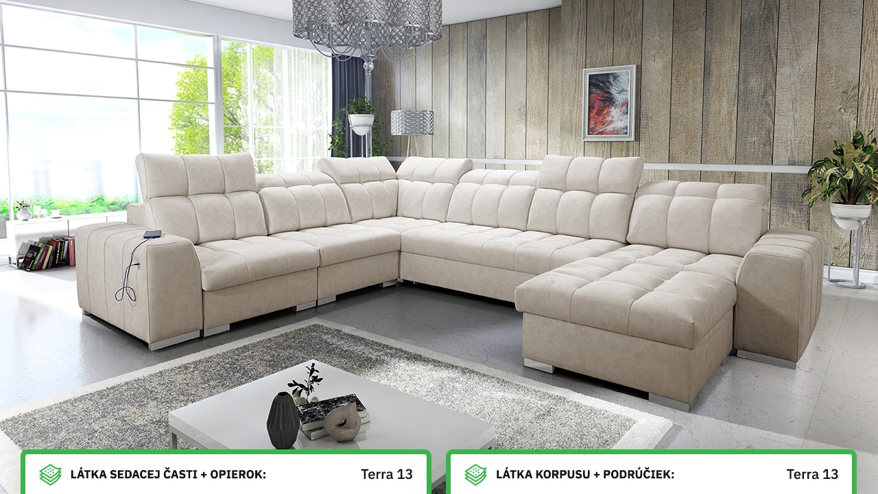 Sedacia súprava PAGANNI VIII Farebné prevedenie