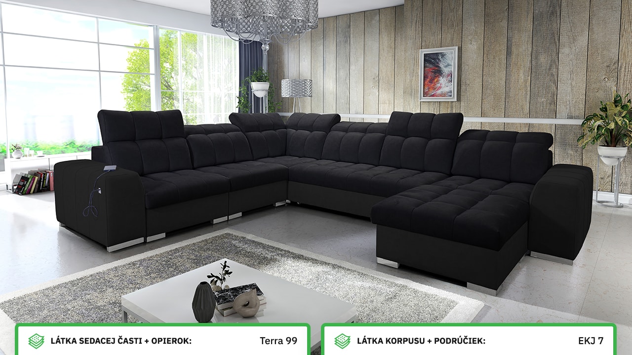 Sedacia súprava PAGANNI VIII Farebné prevedenie