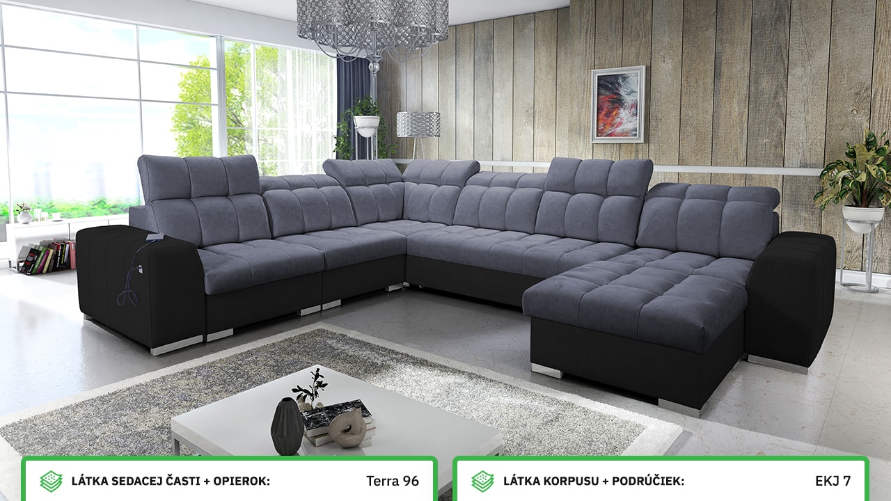 Sedacia súprava PAGANNI VIII Farebné prevedenie