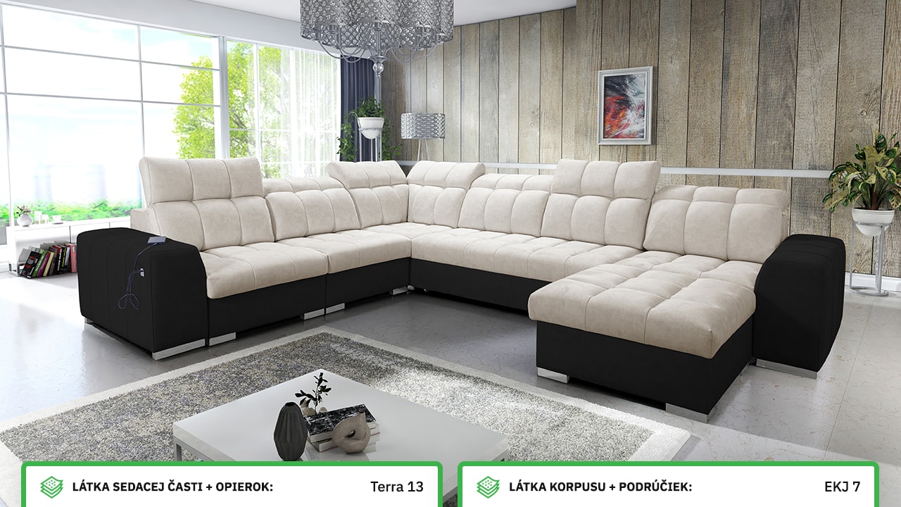 Sedacia súprava PAGANNI VIII Farebné prevedenie