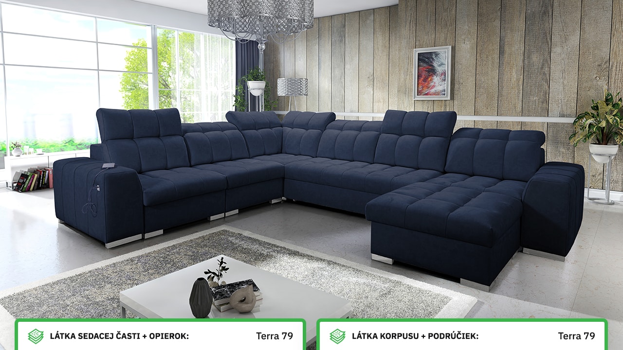 Sedacia súprava PAGANNI VIII Farebné prevedenie