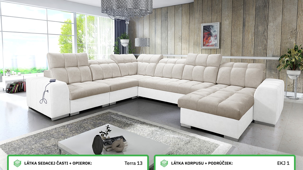 Sedacia súprava PAGANNI VIII Farebné prevedenie