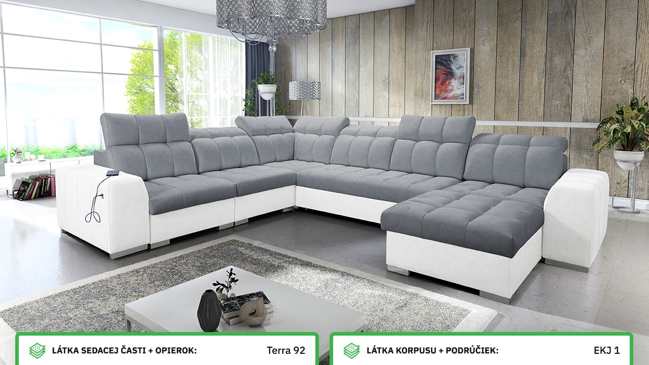 Sedacia súprava PAGANNI VIII Farebné prevedenie