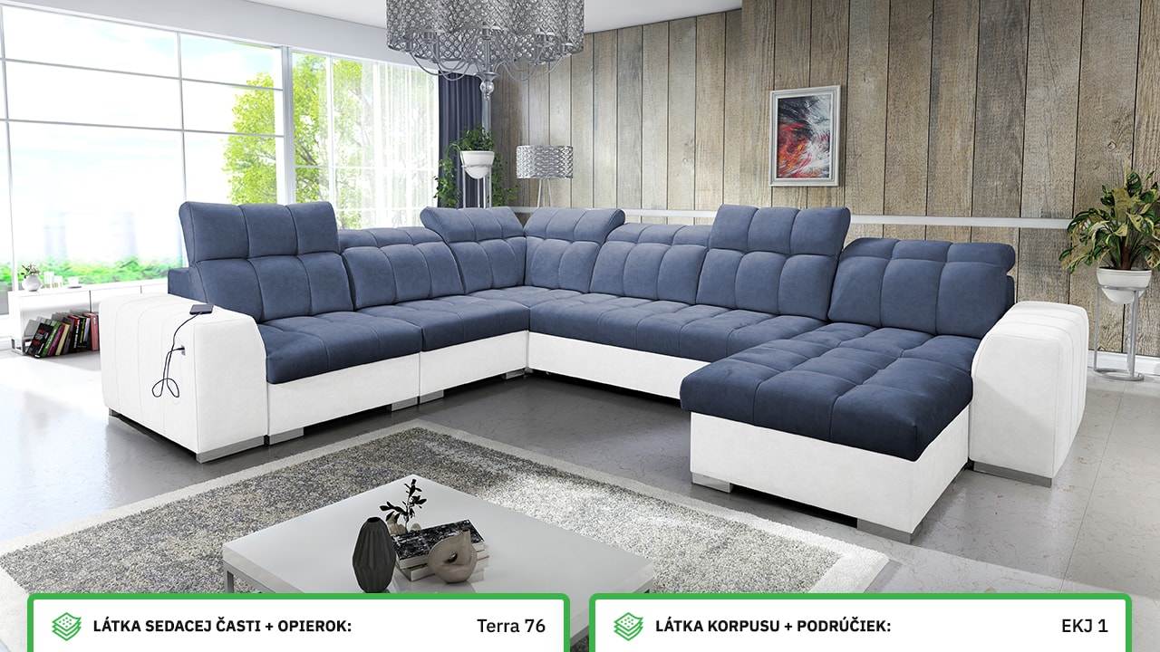 Sedacia súprava PAGANNI VIII Farebné prevedenie