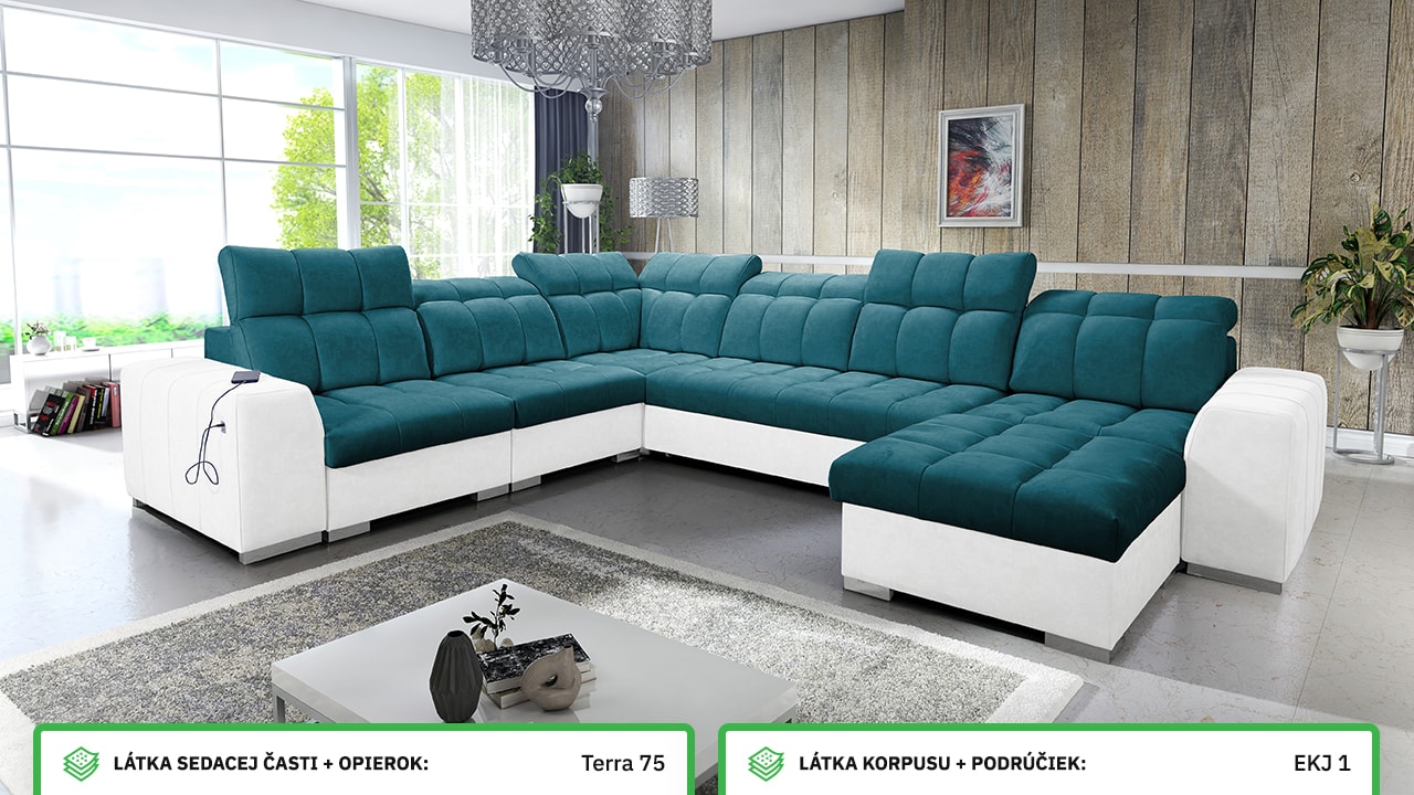 Sedacia súprava PAGANNI VIII Farebné prevedenie