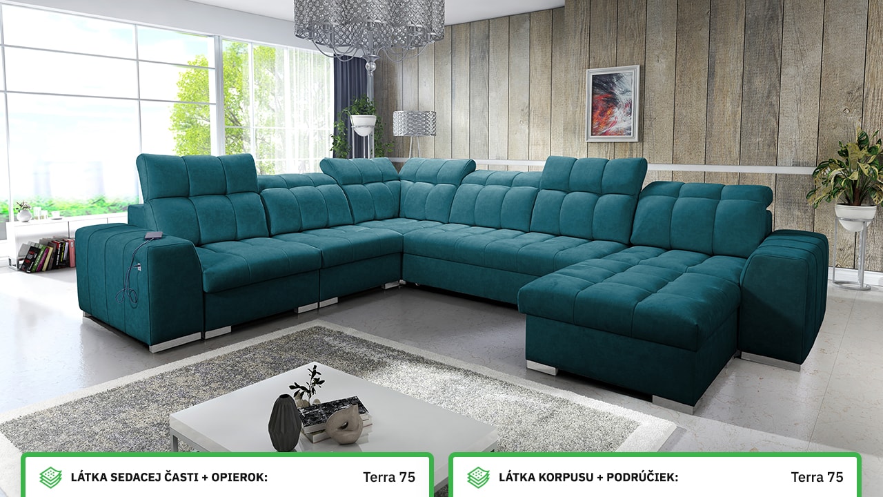 Sedacia súprava PAGANNI VIII Farebné prevedenie