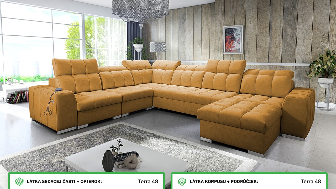 Sedacia súprava PAGANNI VIII Farebné prevedenie