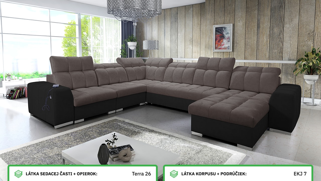 Sedacia súprava PAGANNI VIII Farebné prevedenie