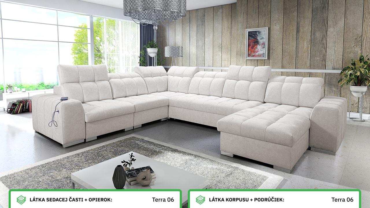 Sedacia súprava PAGANNI VIII Farebné prevedenie