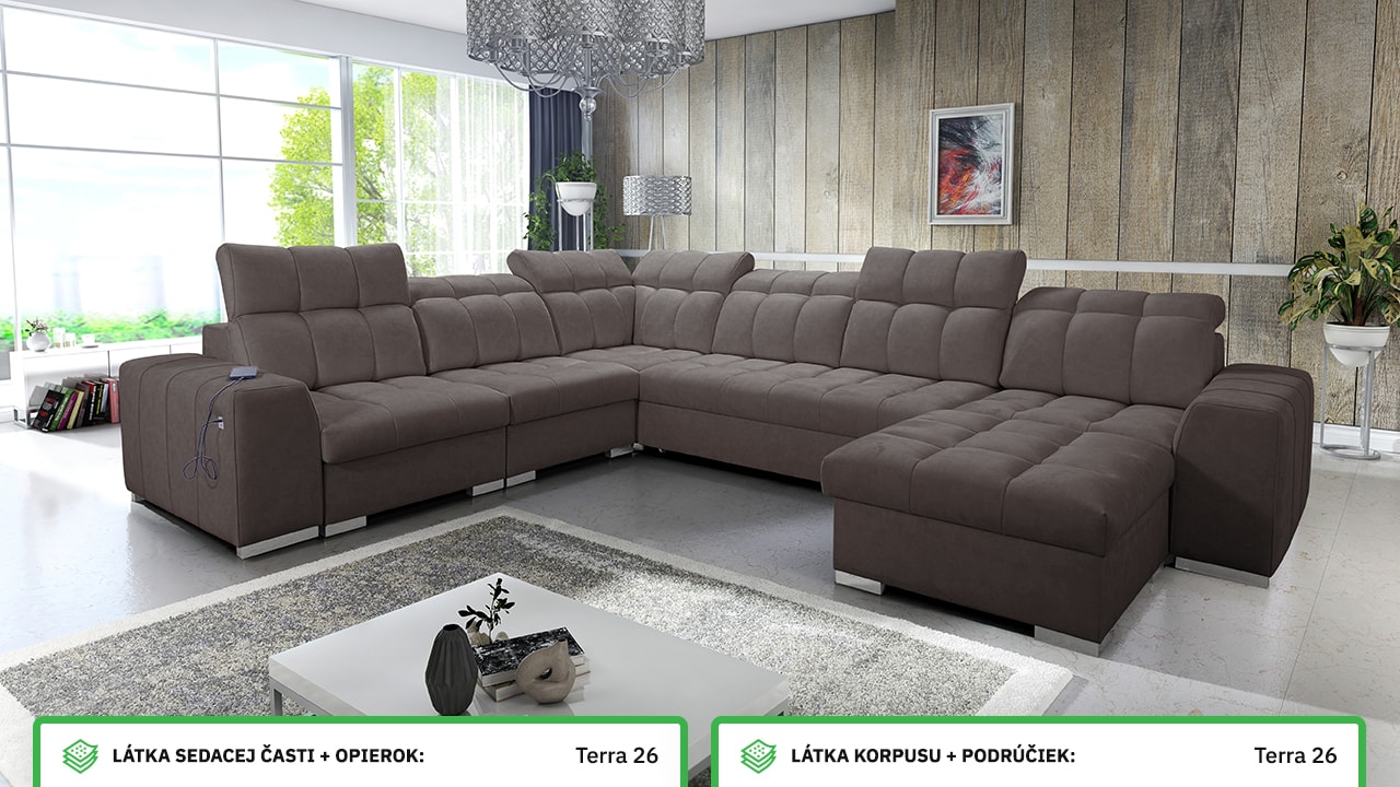 Sedacia súprava PAGANNI VIII Farebné prevedenie