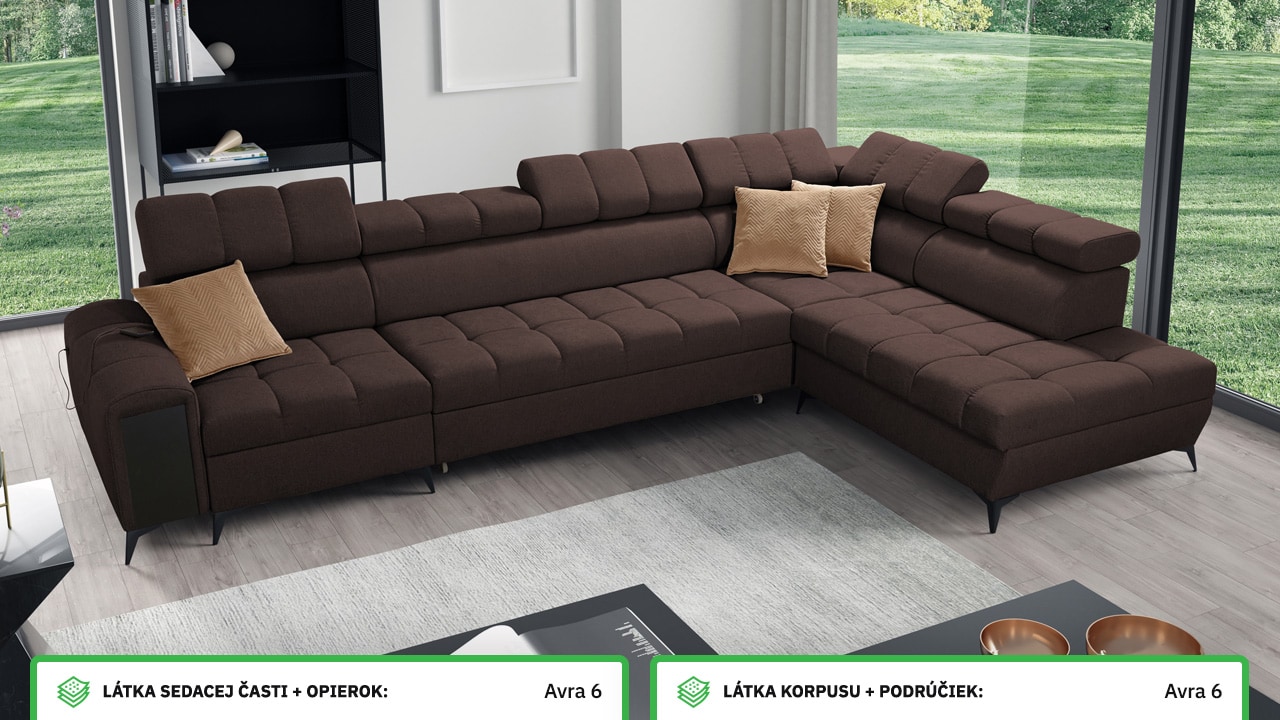 Rohová sedačka GRECCO XI Farebné prevedenie