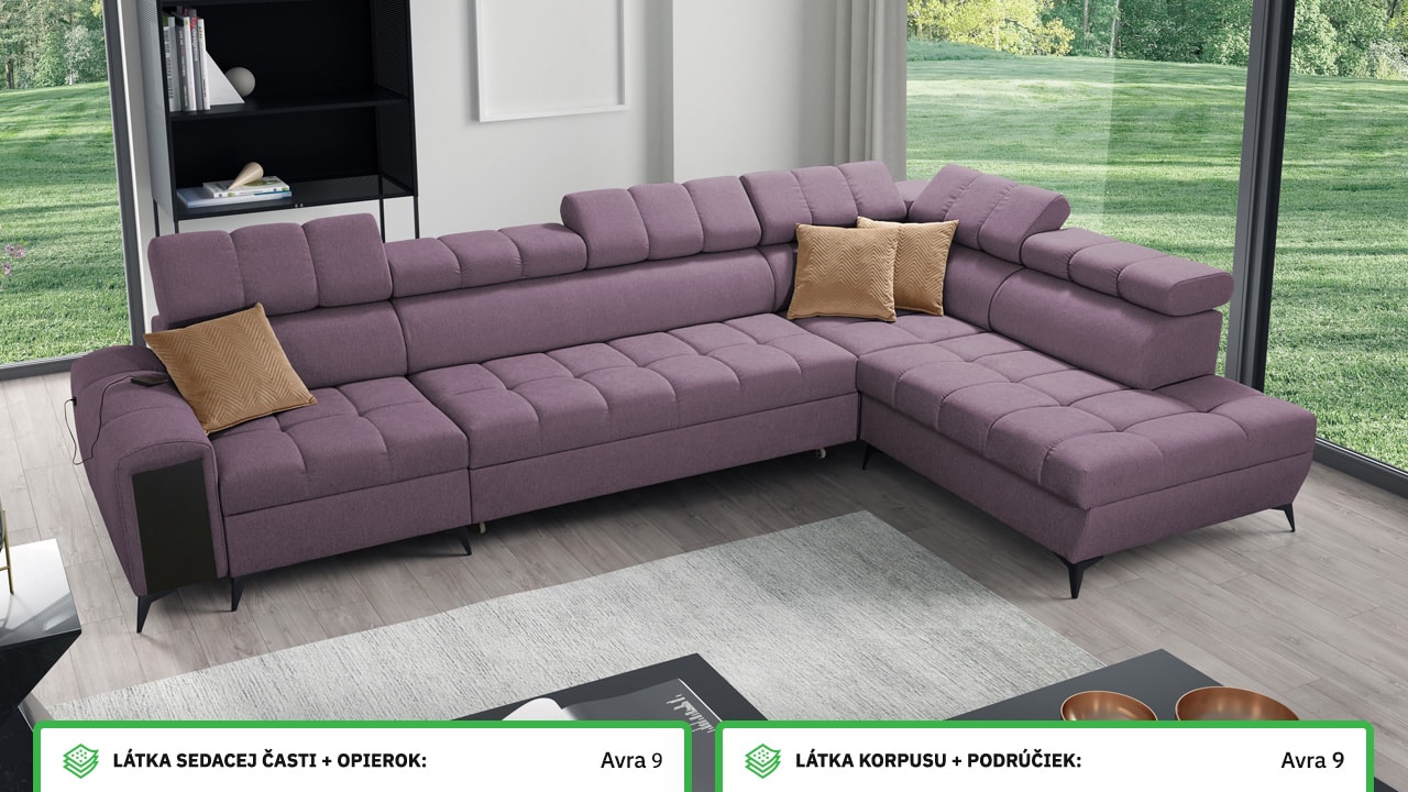 Rohová sedačka GRECCO XI Farebné prevedenie