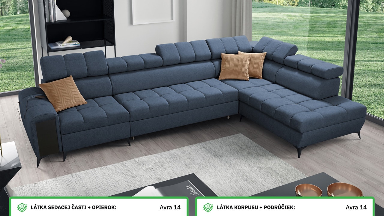 Rohová sedačka GRECCO XI Farebné prevedenie