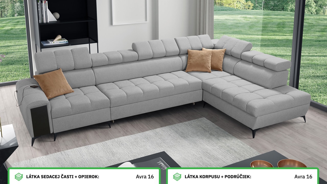 Rohová sedačka GRECCO XI Farebné prevedenie