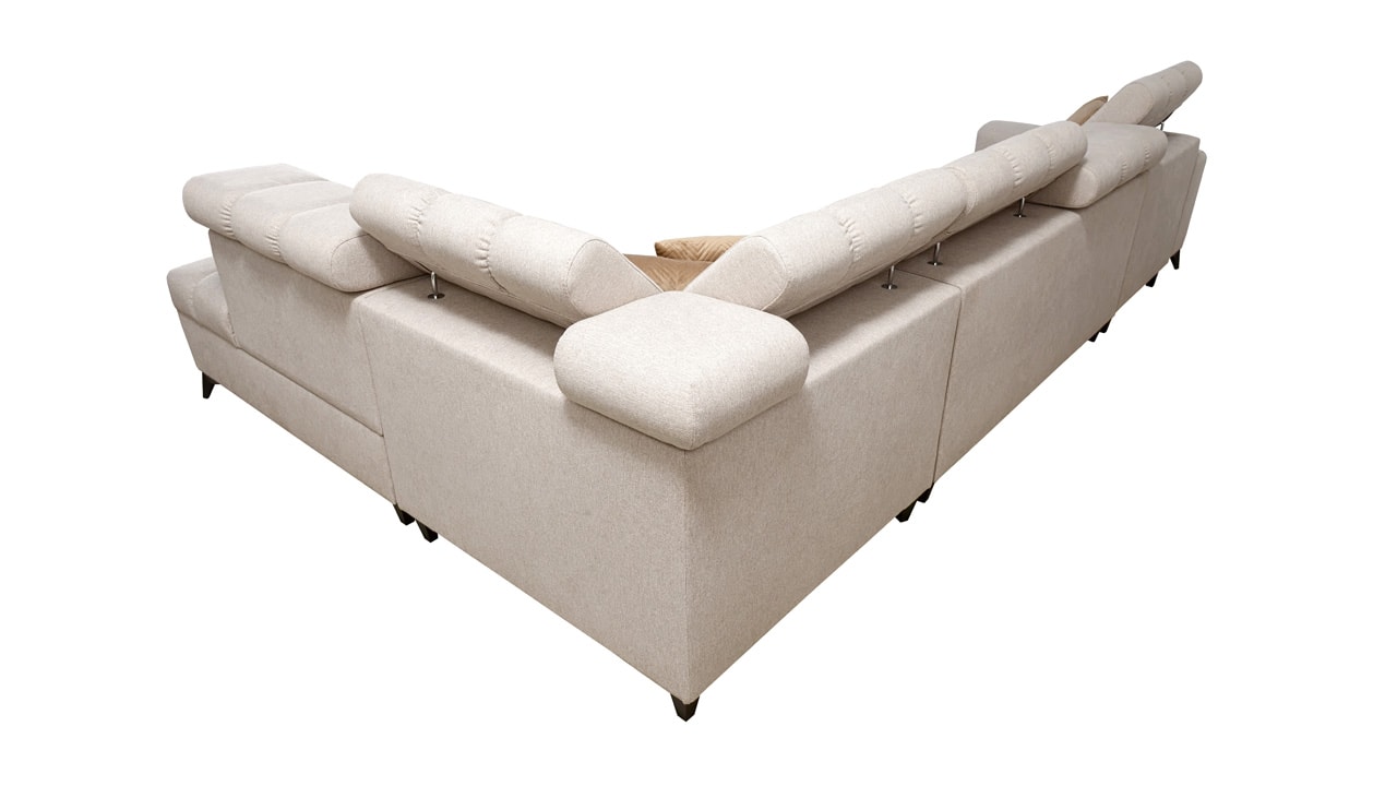 Rohová sedačka GRECCO XI Pohľad zozadu