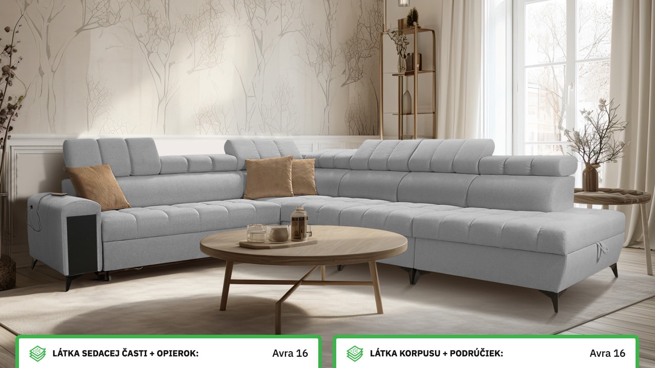 Rohová sedačka GRECCO XII Farebné prevedenie