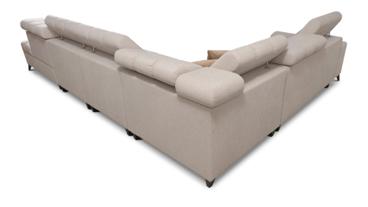 Rohová sedačka GRECCO XII Pohľad zozadu