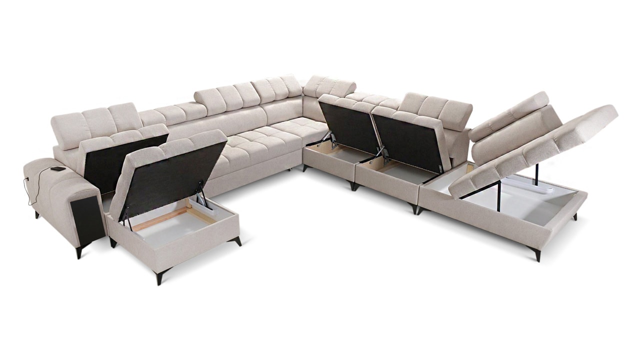 Sedacia súprava GRECCO XIII Úložný priestor