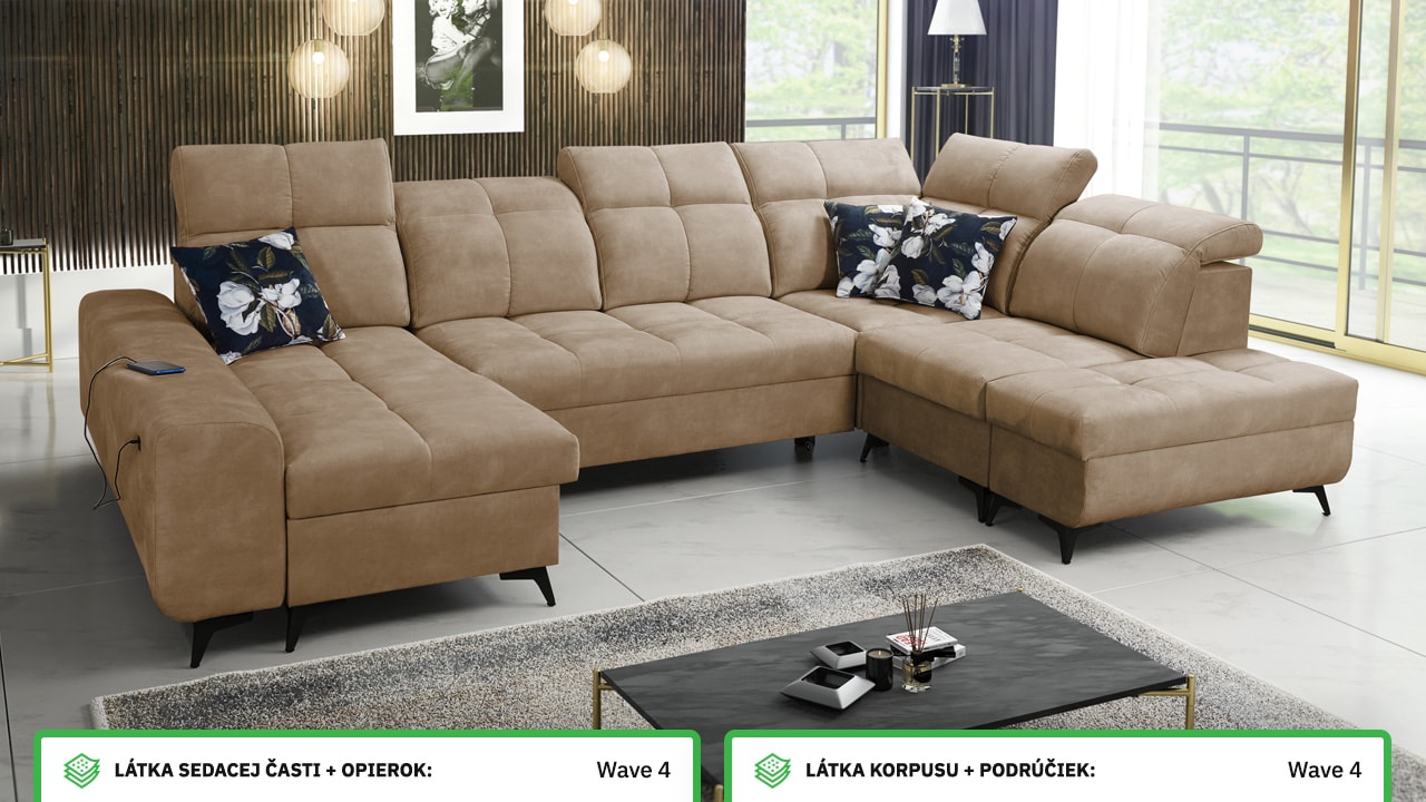 Sedacia súprava GOLD VI Farebné prevedenie