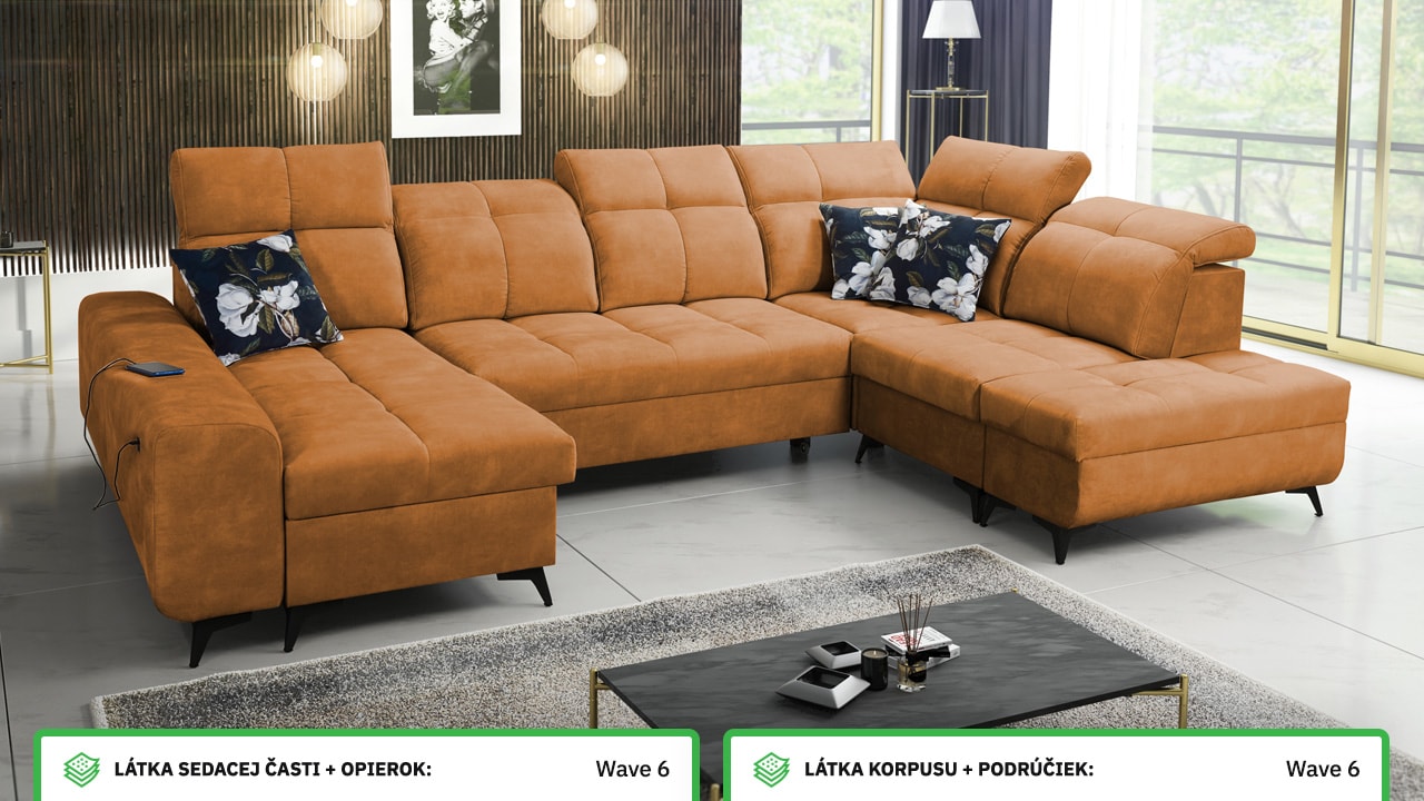 Sedacia súprava GOLD VI Farebné prevedenie