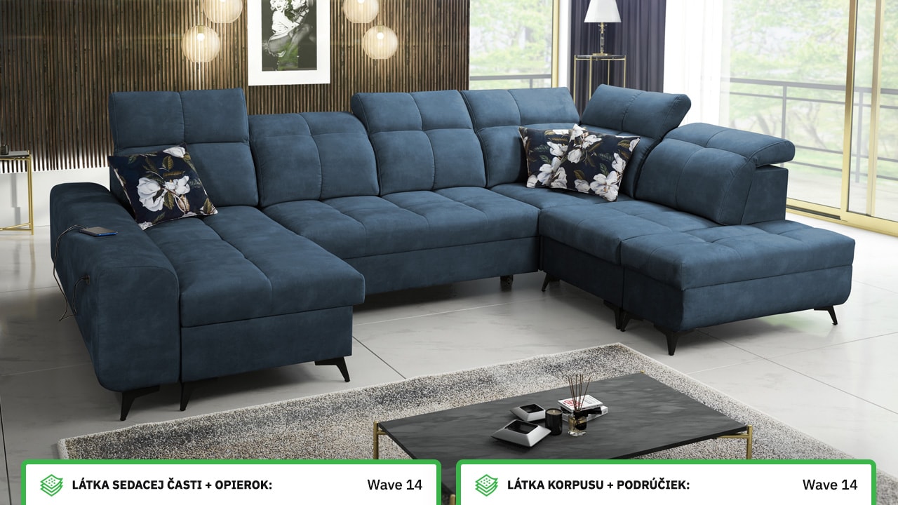 Sedacia súprava GOLD VI Farebné prevedenie