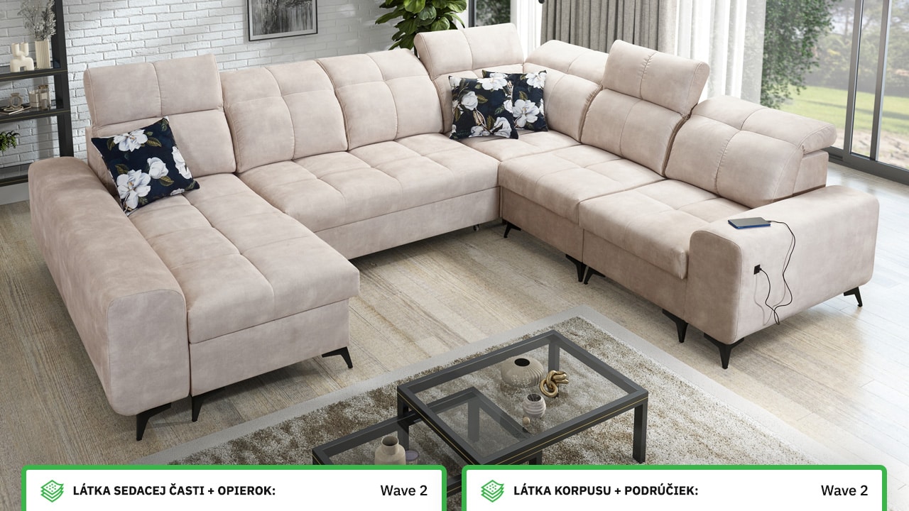 Sedacia súprava GOLD VIII Farebné prevedenie