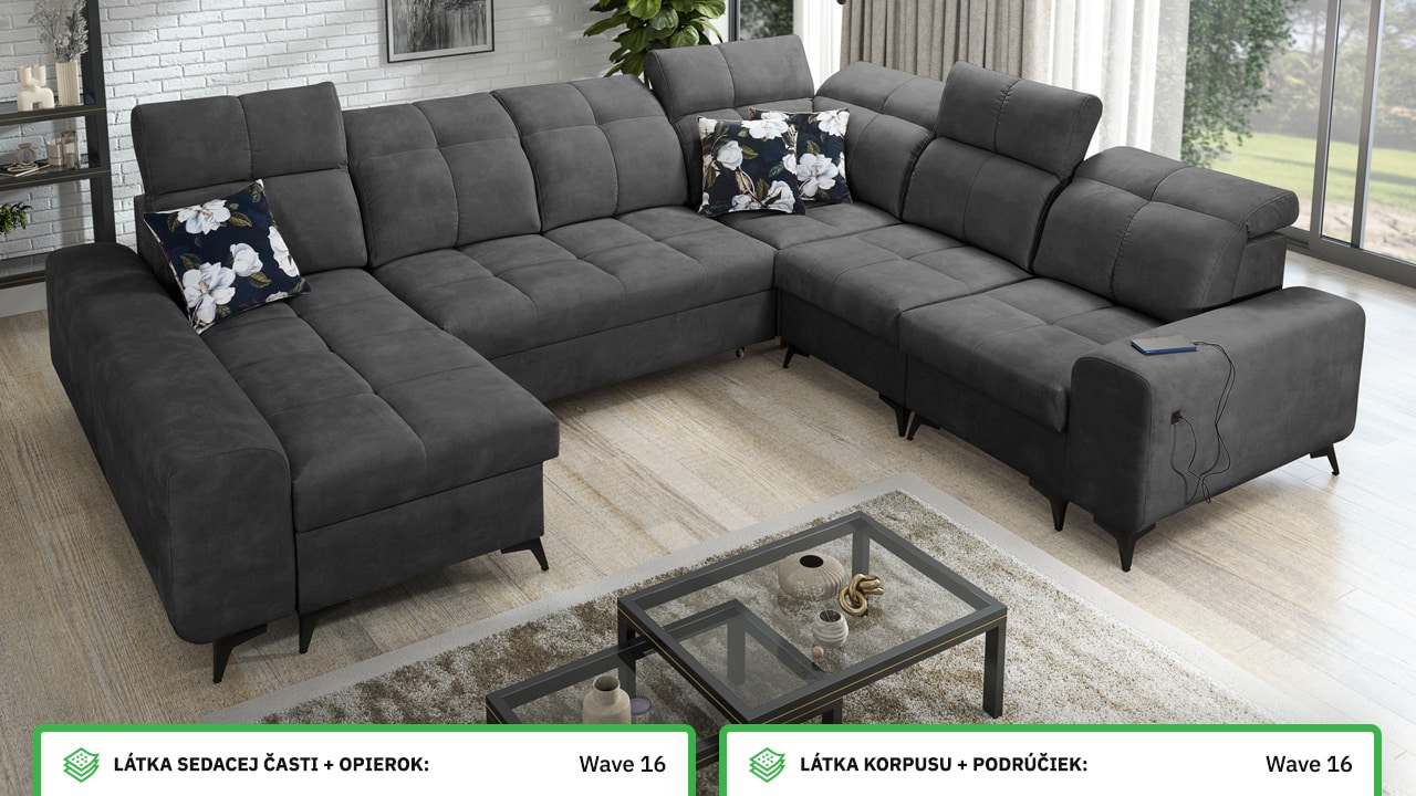 Sedacia súprava GOLD VIII Farebné prevedenie