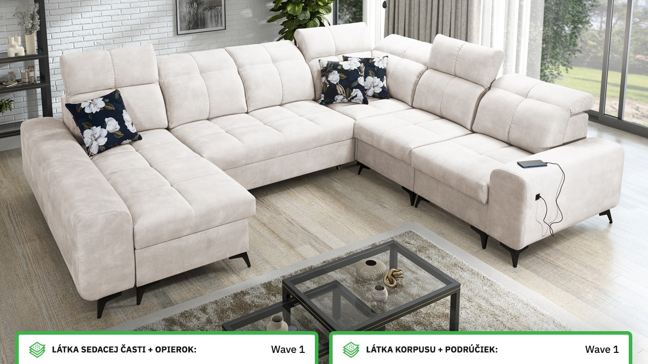 Sedacia súprava GOLD VIII Farebné prevedenie