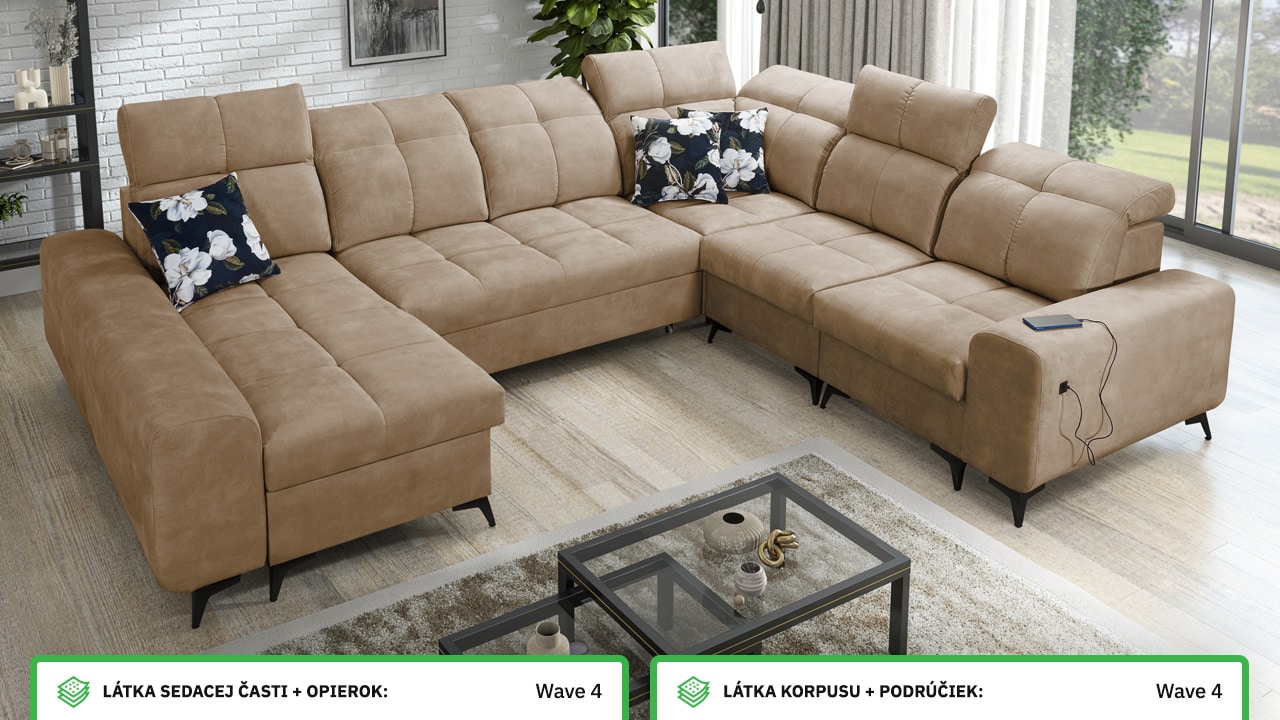 Sedacia súprava GOLD VIII Farebné prevedenie