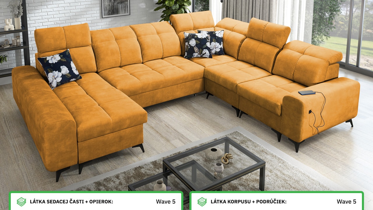 Sedacia súprava GOLD VIII Farebné prevedenie