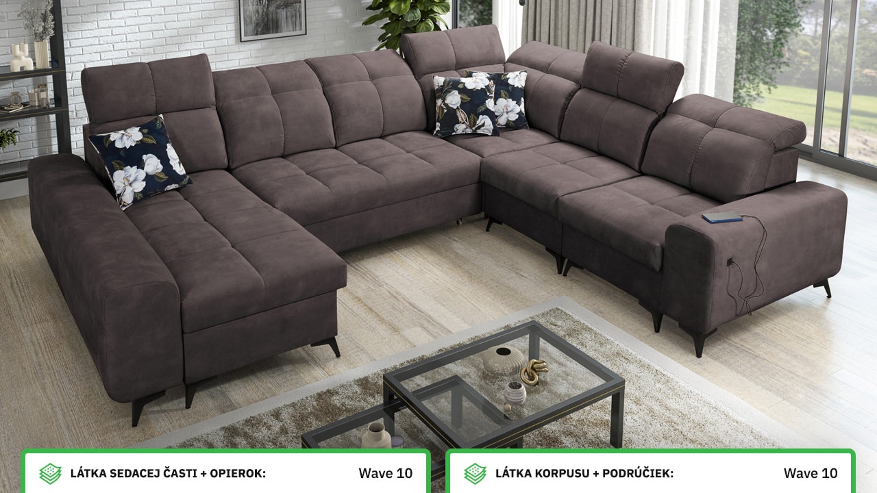 Sedacia súprava GOLD VIII Farebné prevedenie