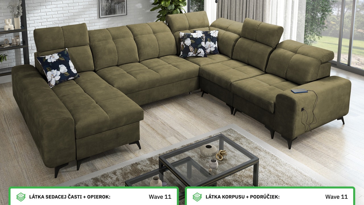 Sedacia súprava GOLD VIII Farebné prevedenie