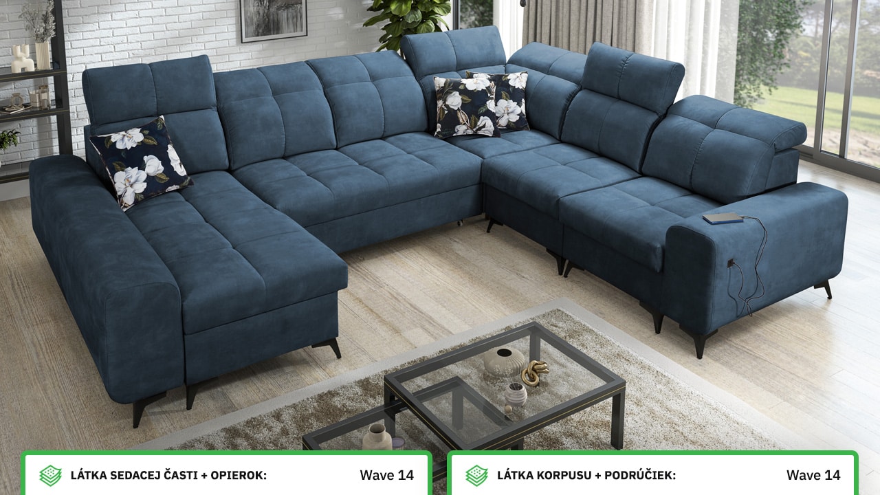 Sedacia súprava GOLD VIII Farebné prevedenie