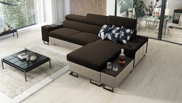 Rohová sedačka MELODIA I MINI Pravý roh