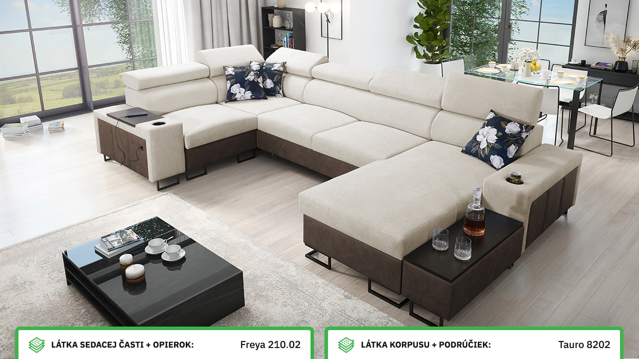 Sedacia súprava MELODIA IV MAXI Farebné prevedenie