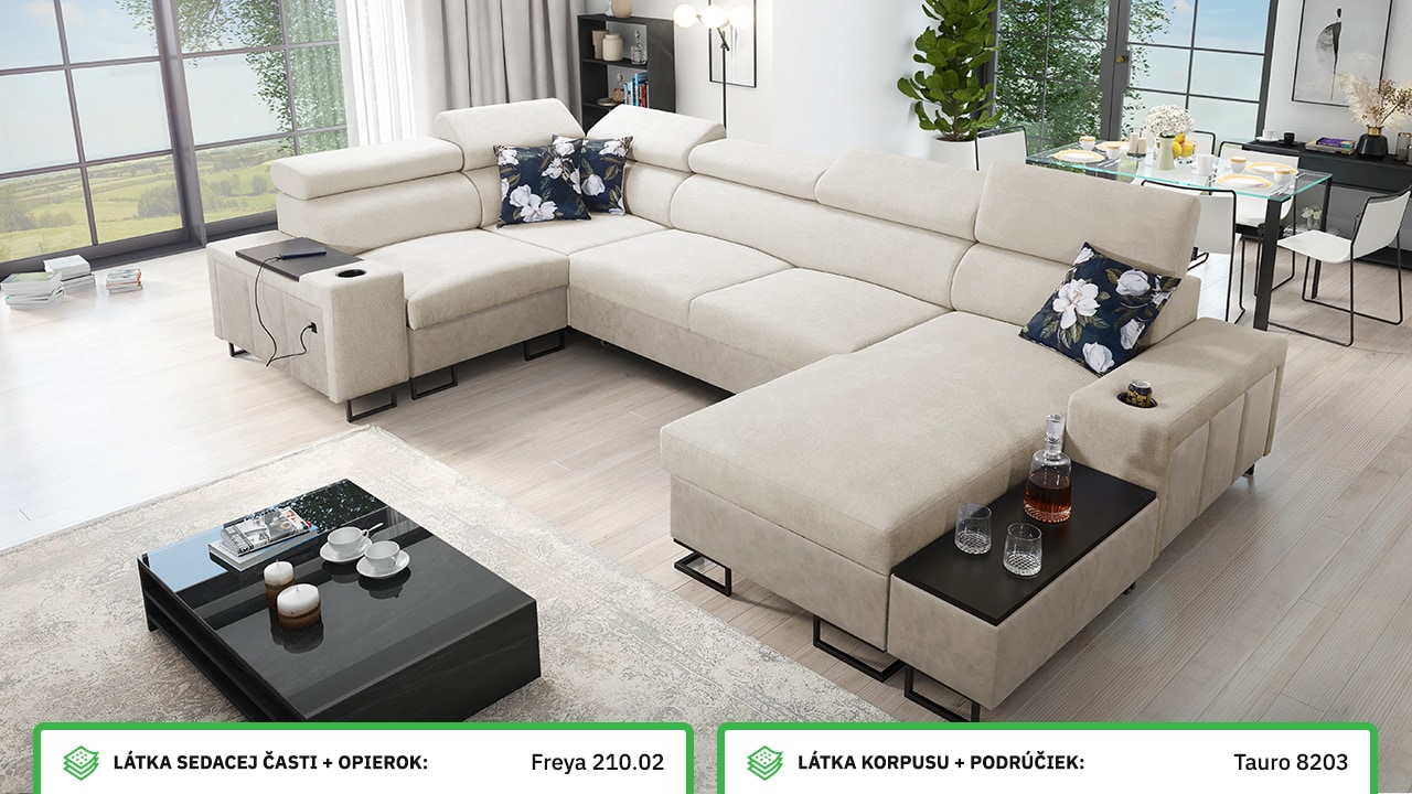 Sedacia súprava MELODIA IV MAXI Farebné prevedenie