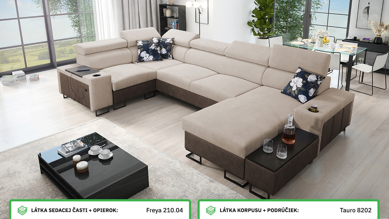 Sedacia súprava MELODIA IV MAXI Farebné prevedenie