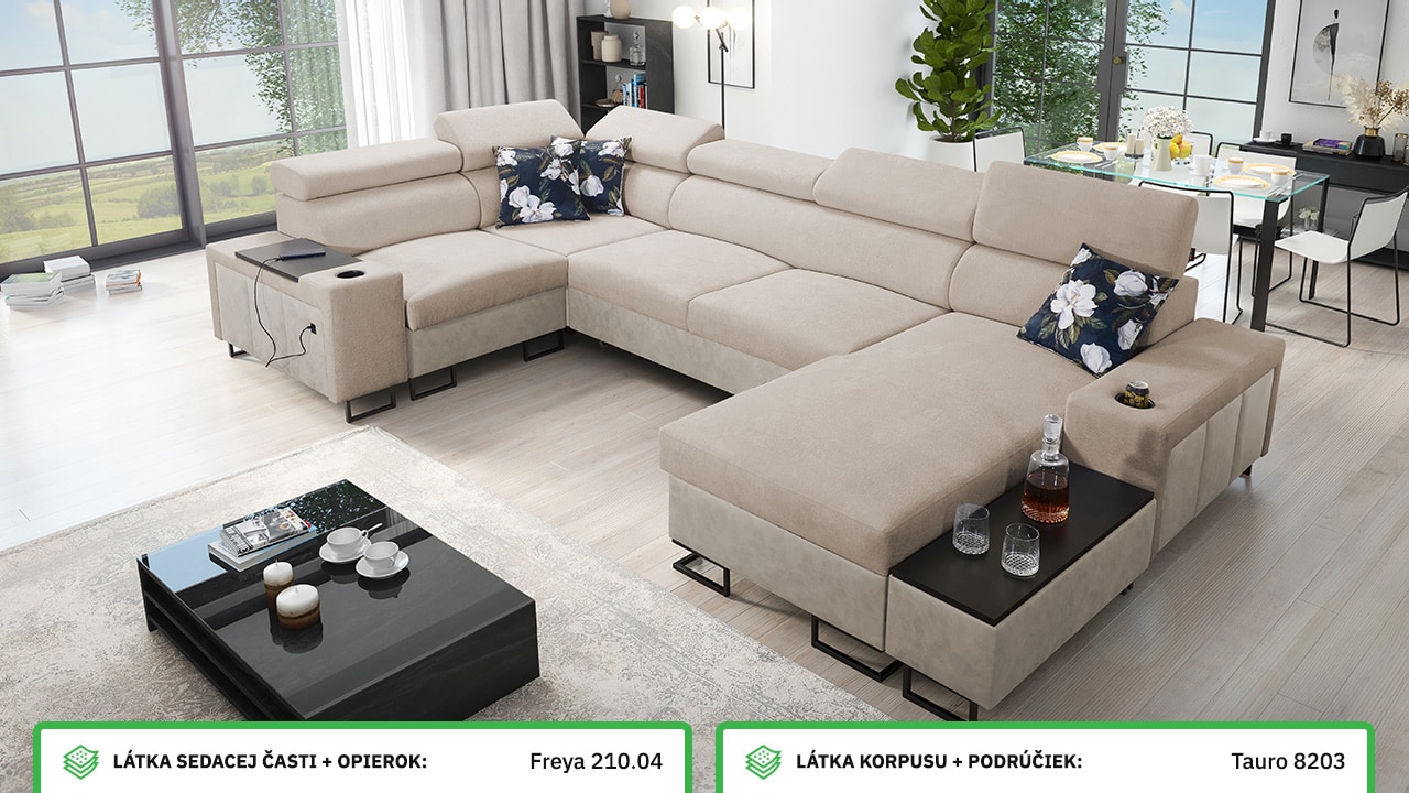 Sedacia súprava MELODIA IV MAXI Farebné prevedenie