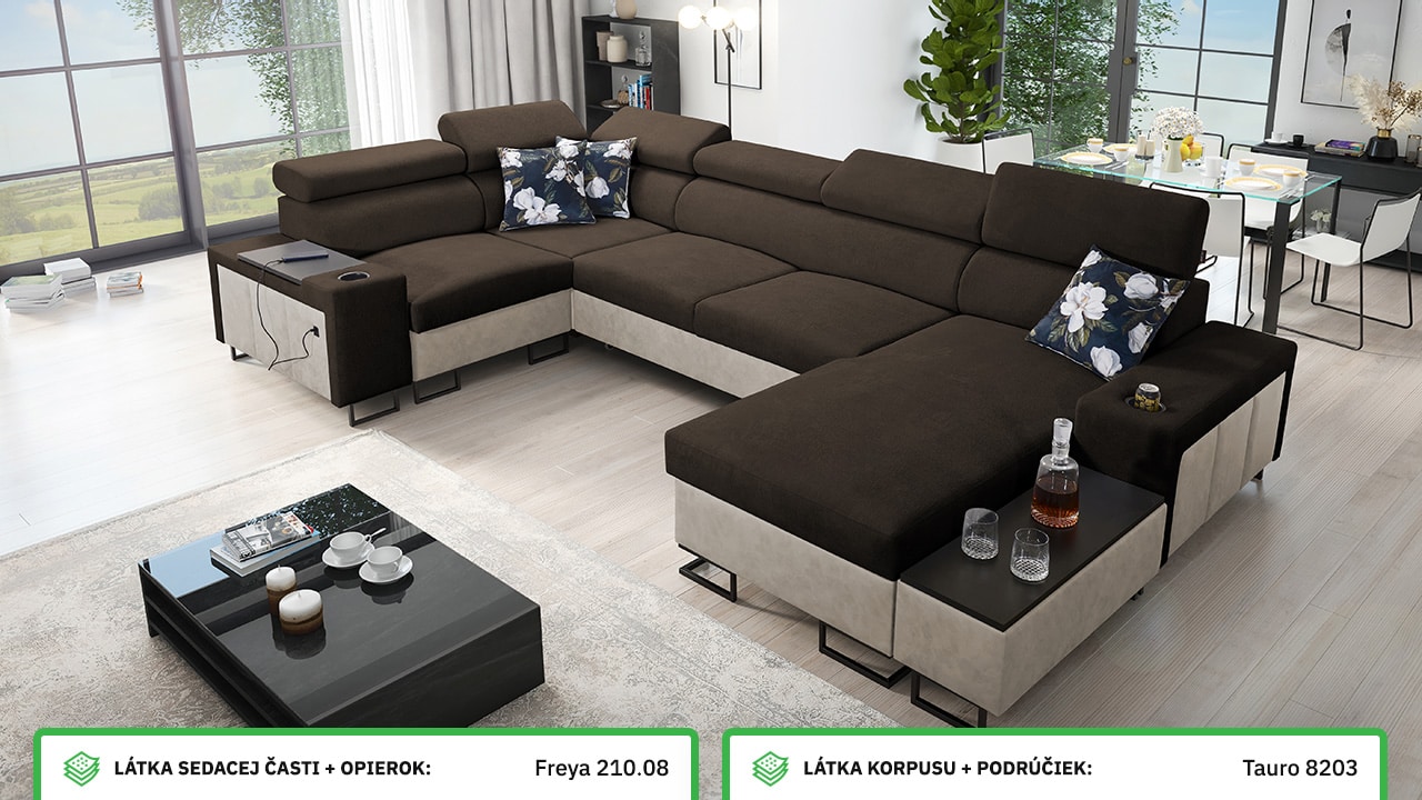 Sedacia súprava MELODIA IV MAXI Farebné prevedenie