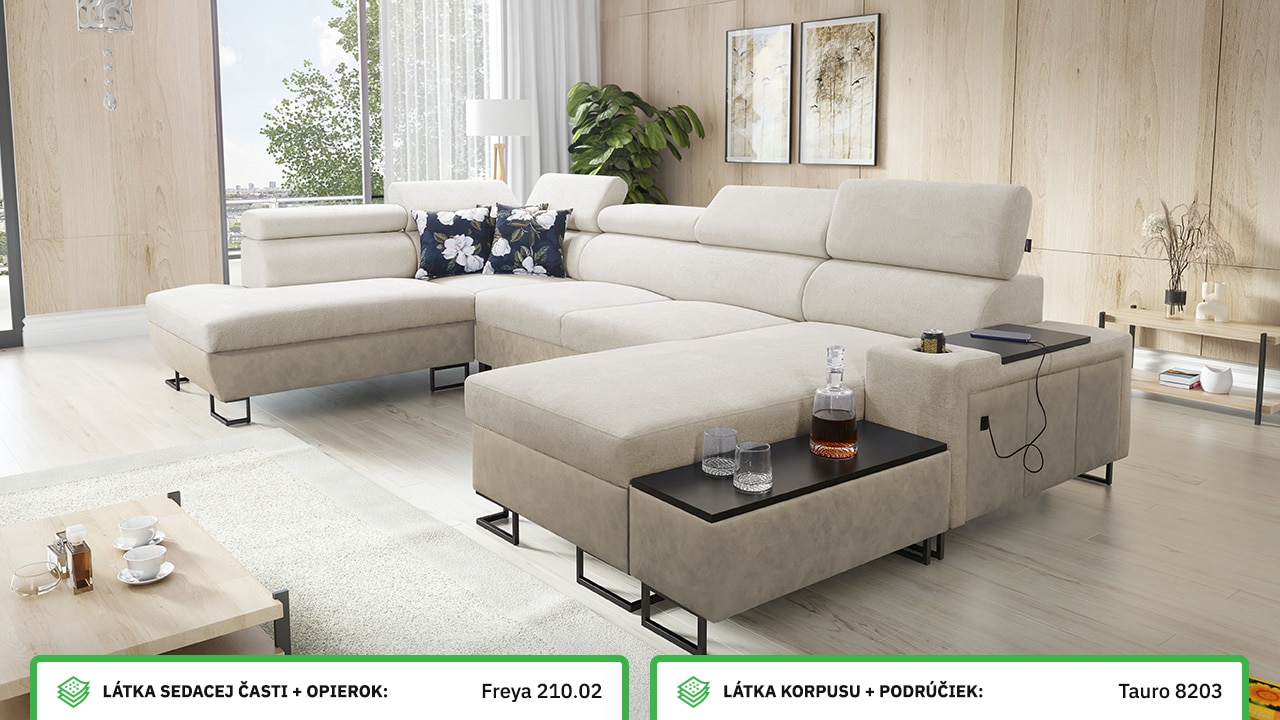 Sedacia súprava MELODIA VI Farebné prevedenie