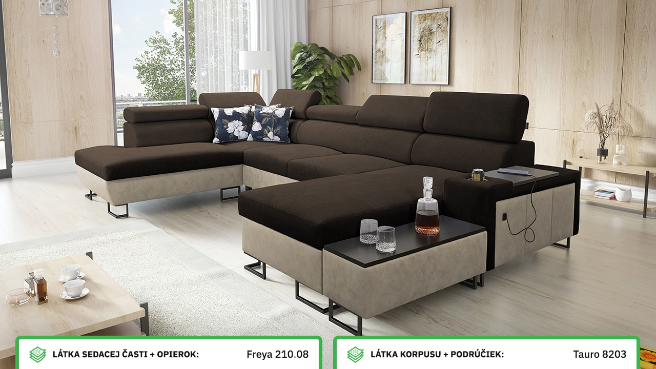 Sedacia súprava MELODIA VI Farebné prevedenie