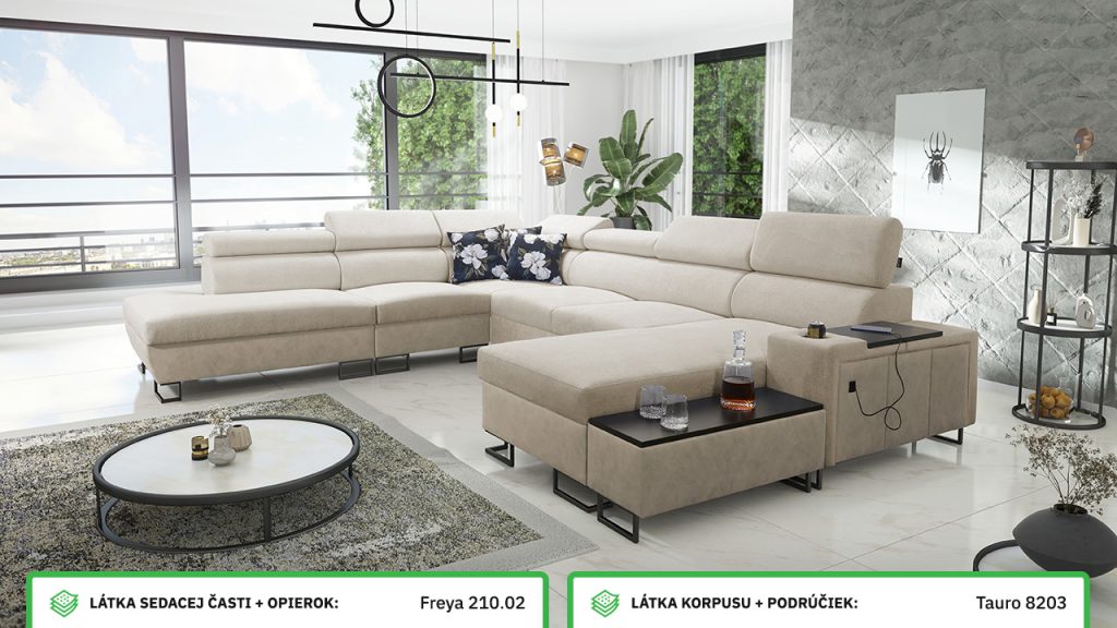 Sedacia súprava MELODIA X Farebné prevedenie