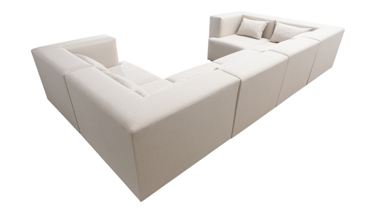 Sedacia súprava SANTÉ V Pohľad zozadu